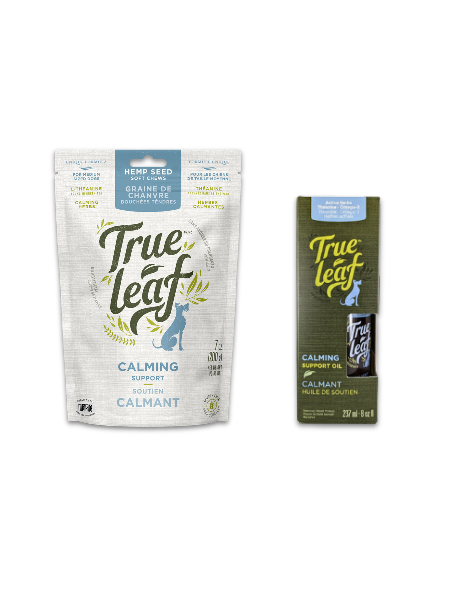 The Calming Support Bundle - Calming Chews (200g) + Calming Oil (237mL)
