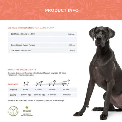 The Hip & Joint Support Bundle - Hip & Joint Chews (200g) + Hip & Joint Oil (237mL)