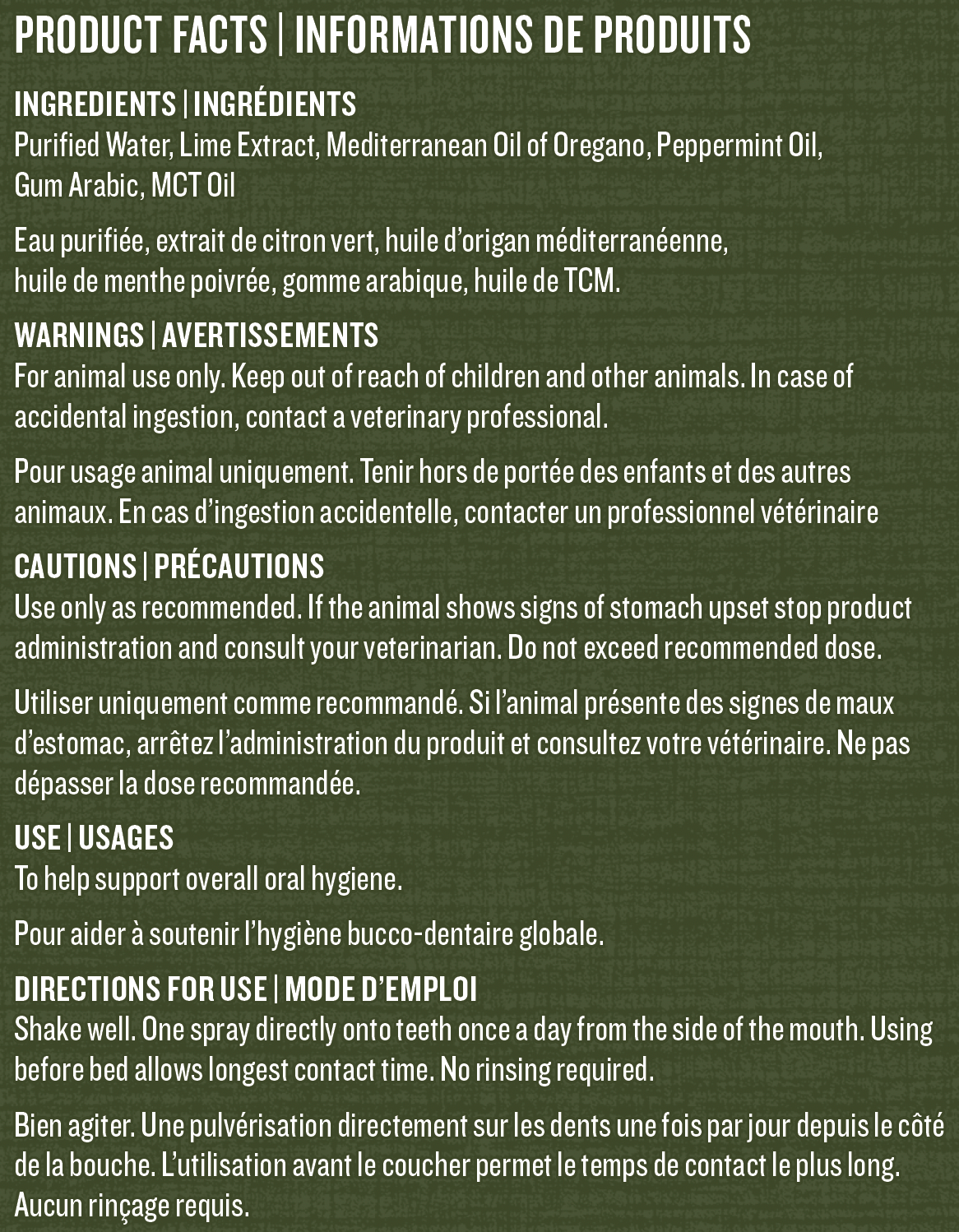 Healthy Mouth Dental Spray