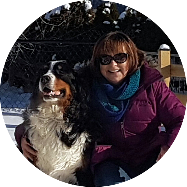 Ruth and her dog